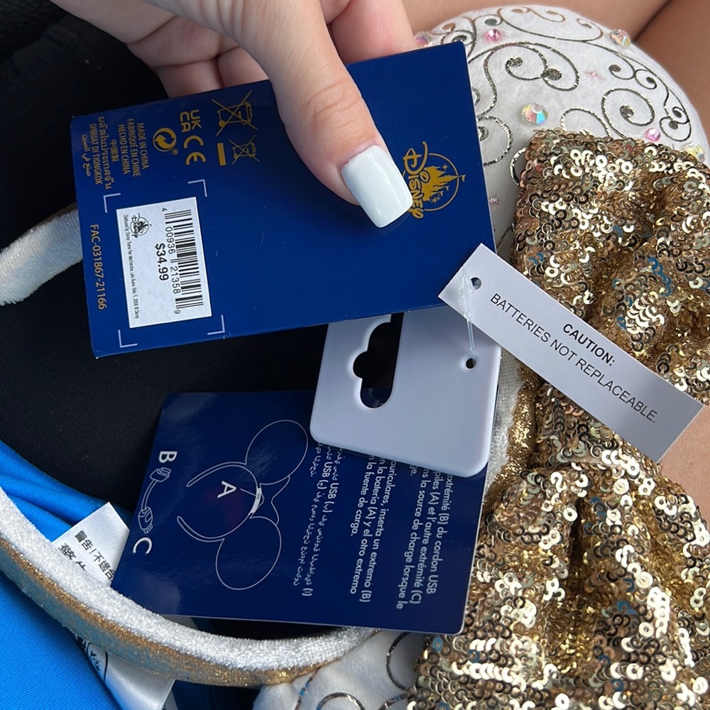 Disney 50th edition light up ears